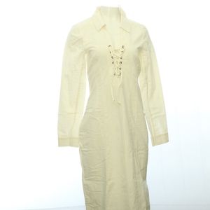 Free People Womens Maxi Dress Small Lace Medieval